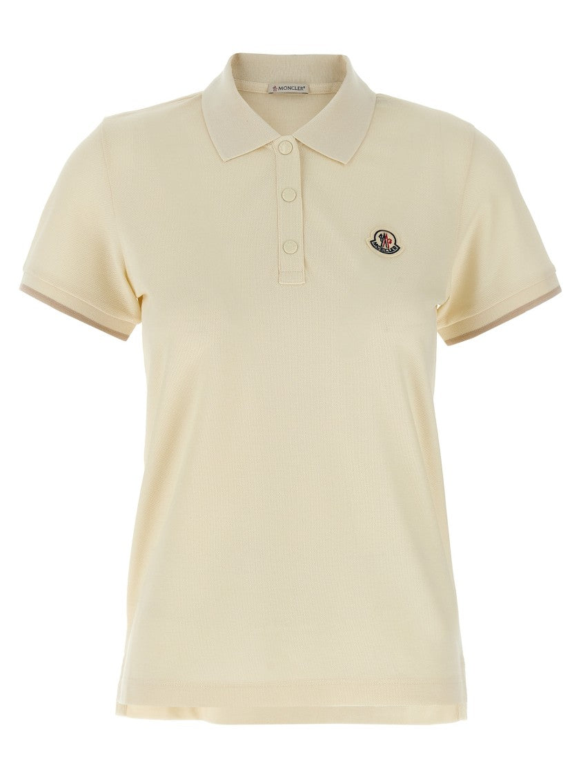 Moncler Logo Patch Polo Shirt