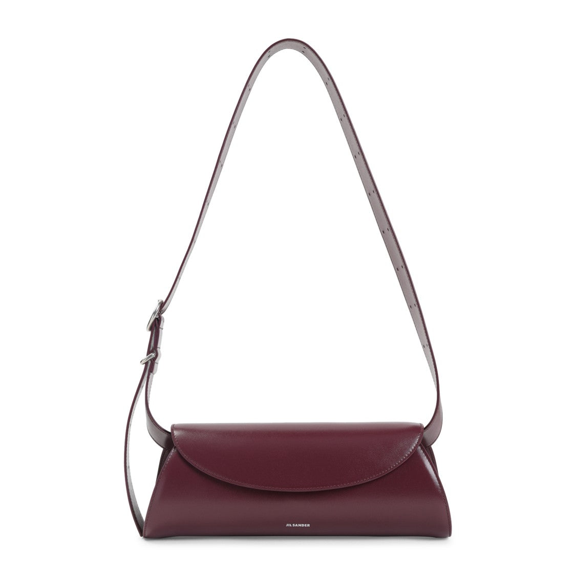 Jil Sander Cannolo Sm Orchid Calf Leather Handbag