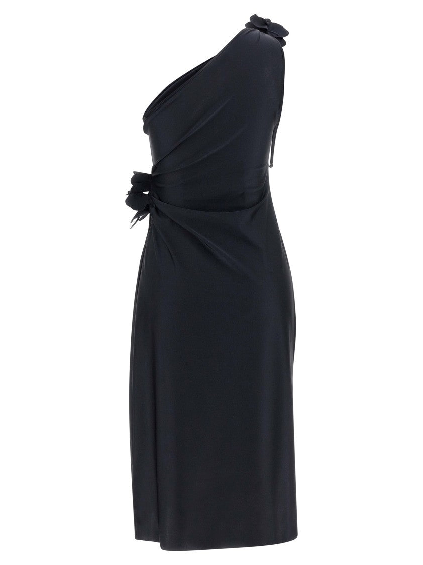 Coperni 'Asymmetric Mini Flower' Dress