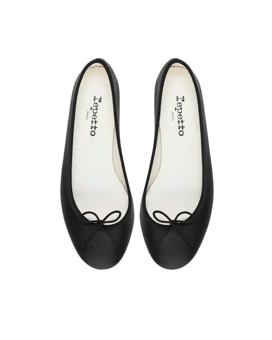 Repetto Leather Ballet Flats With Rounded Toe
