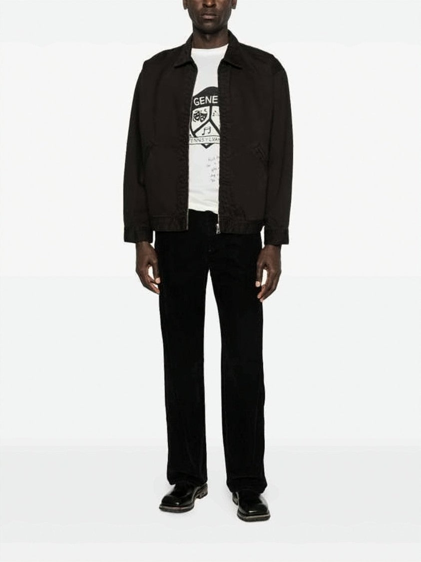 Diesel Straight-Leg Casual Pants With Textured Fabric