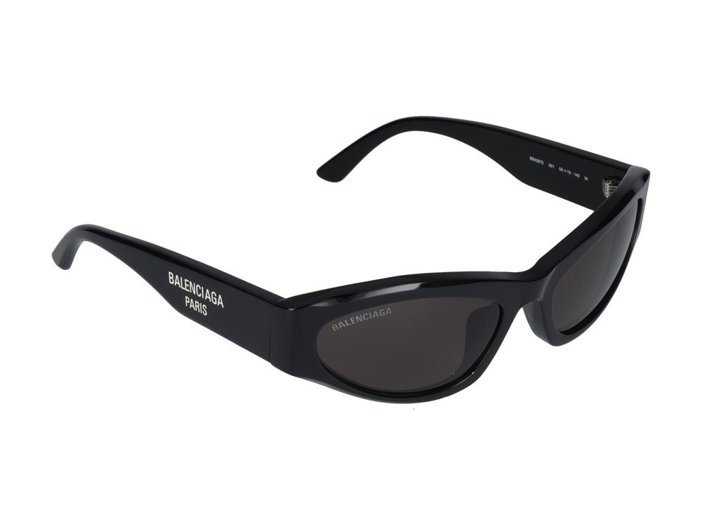 Balenciaga Sunglasses Bb0387s 001 Black Black Grey 58/19/140