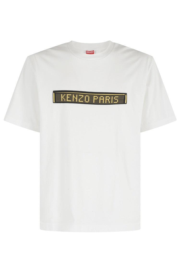 Kenzo City-Inspired Oversized T-Shirt With Graphic Detail
