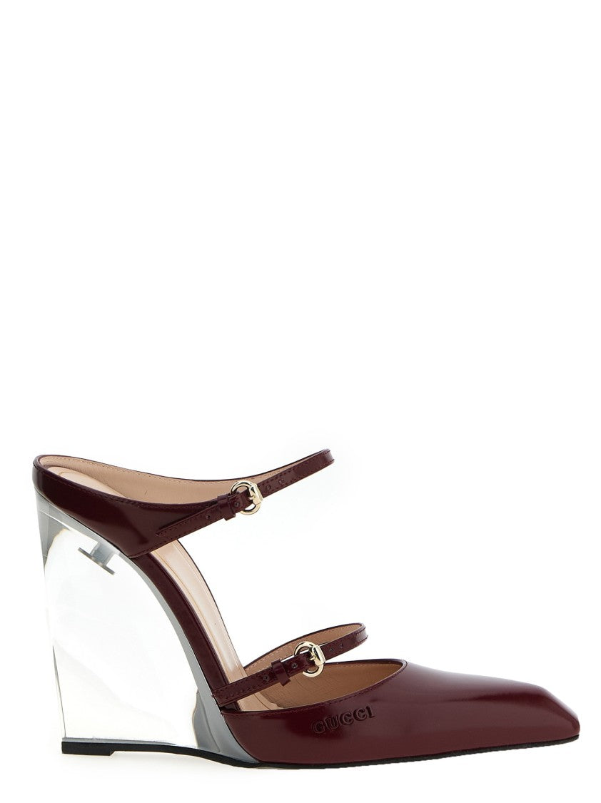 Gucci ' Rosso Ancora' Sabots