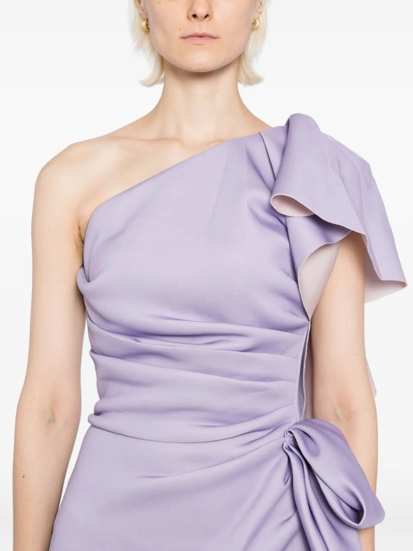 Saiid Kobeisy Double Faced Scuba Long Dress