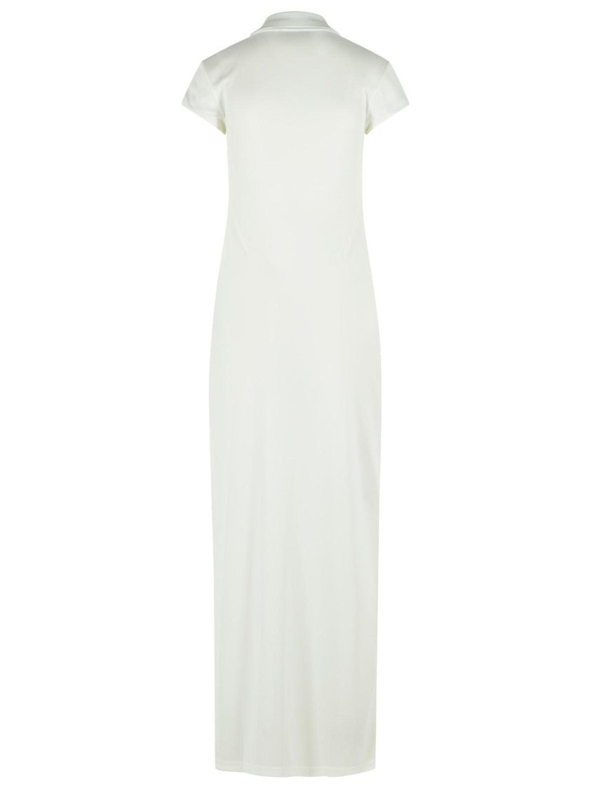 Courrèges White Polyester Dress