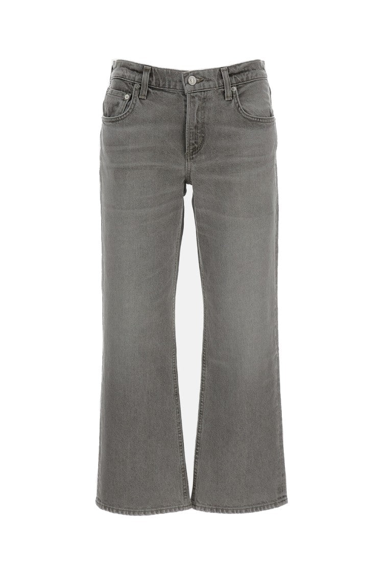 Citizens Of Humanity Faye Vintage Straight Quartz Grey Jeans