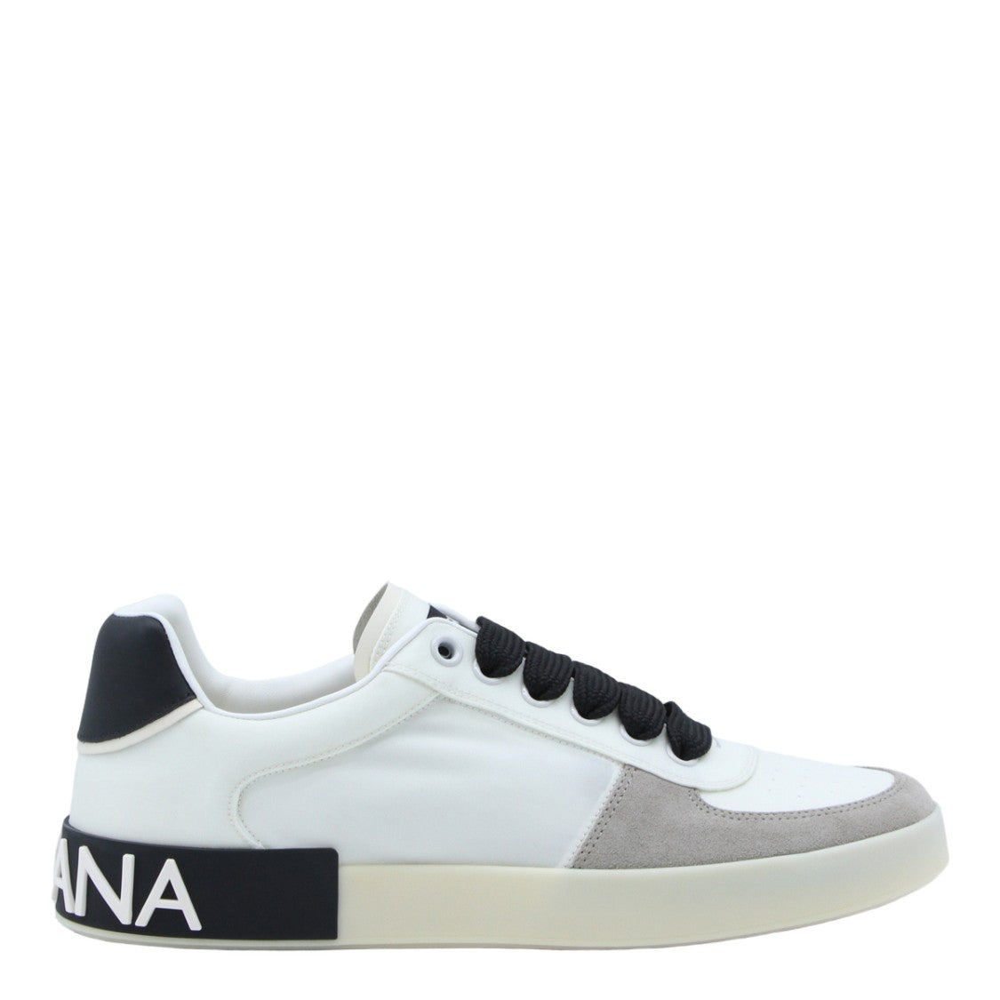 Dolce & Gabbana Timeless White Low-Top Sneakers With Classic Silhouette