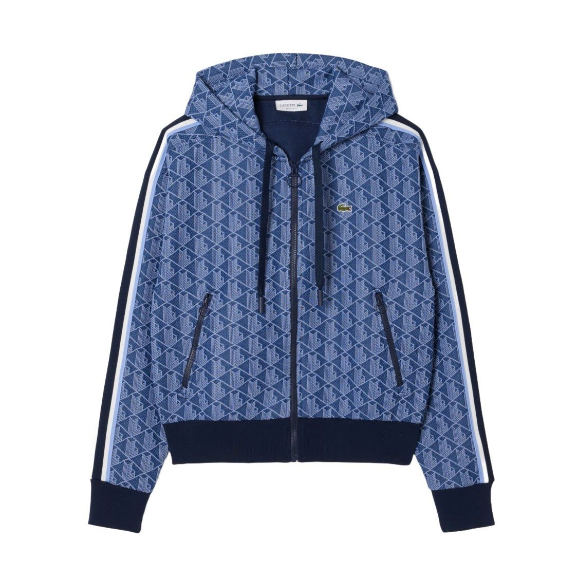 Lacoste Jacquard Monogram Hoodie