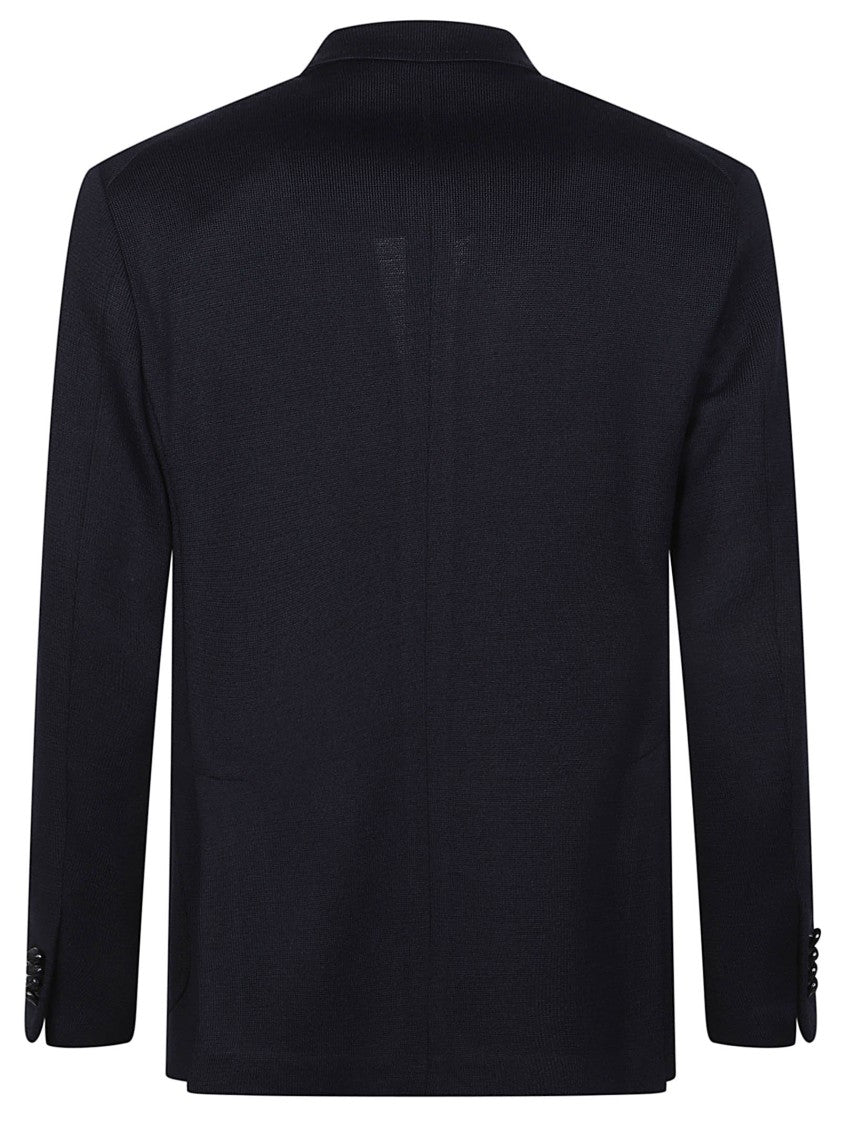 Tagliatore Montecarlo Double-Breasted Wide Lapel Blazer
