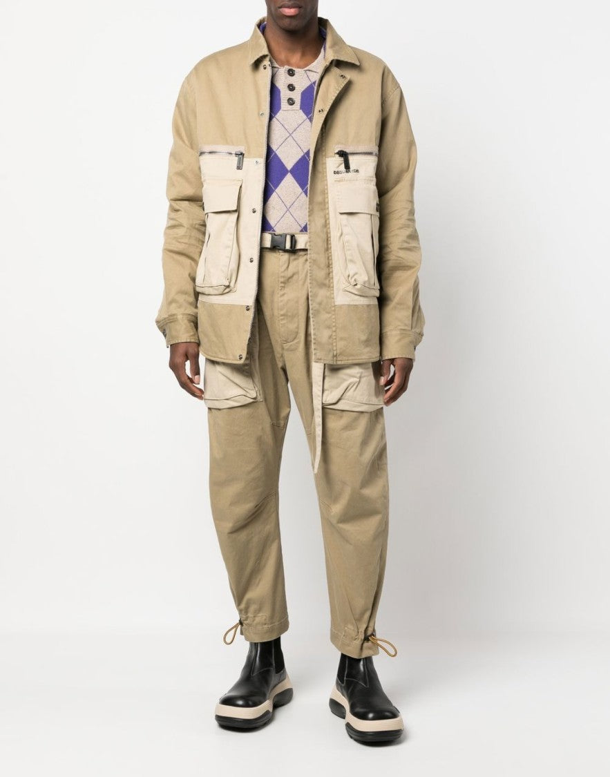 Dsquared2 Flap Pocket Padded Coach Jacket