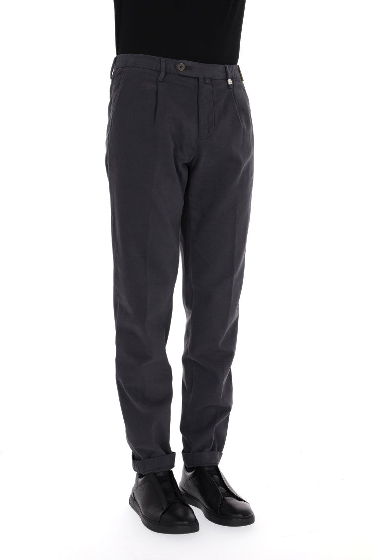 Myths Soft Cotton-Cashmere Trousers Mod. Zeus