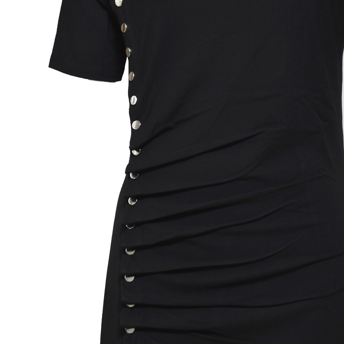 Rabanne Black Stretch Viscose Dress
