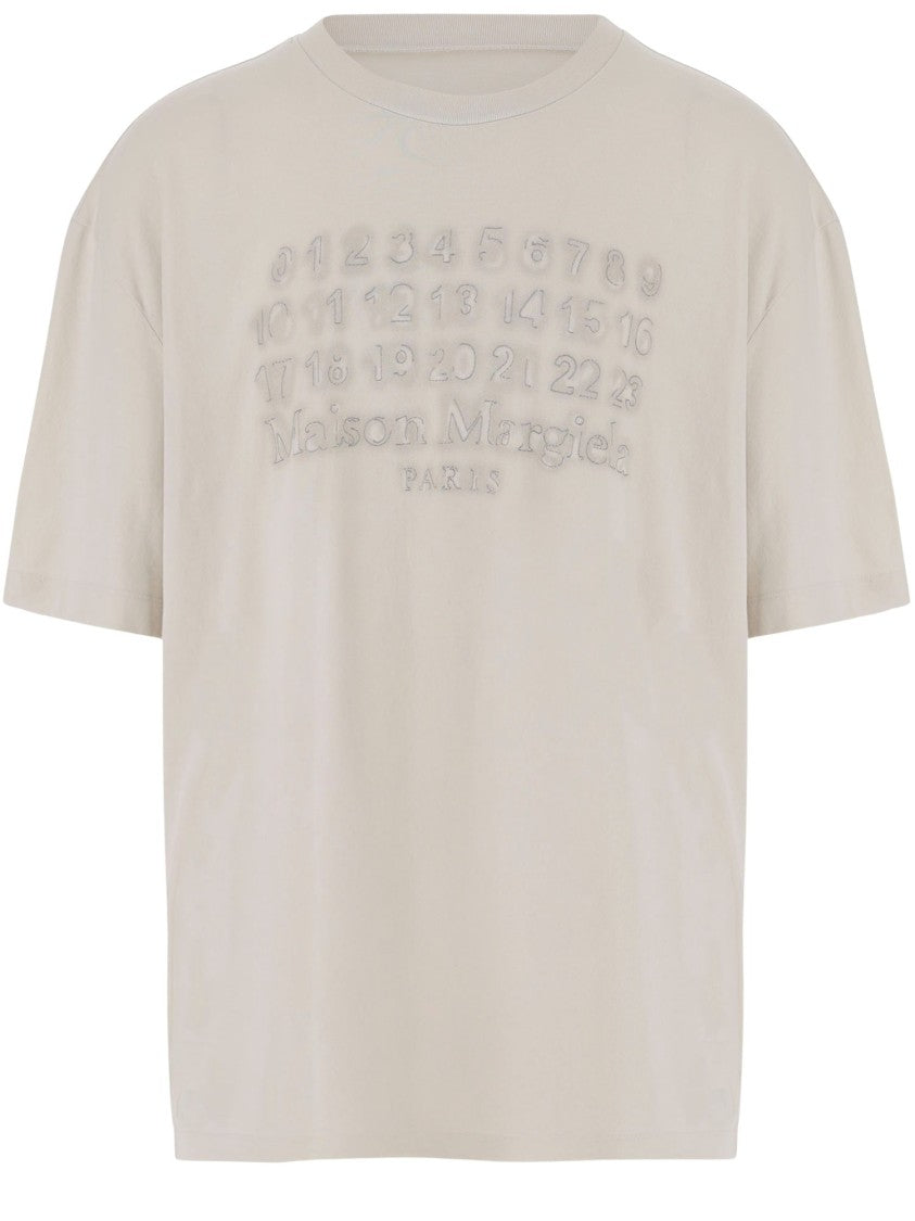 Maison Margiela Cotton T-Shirt With Logo