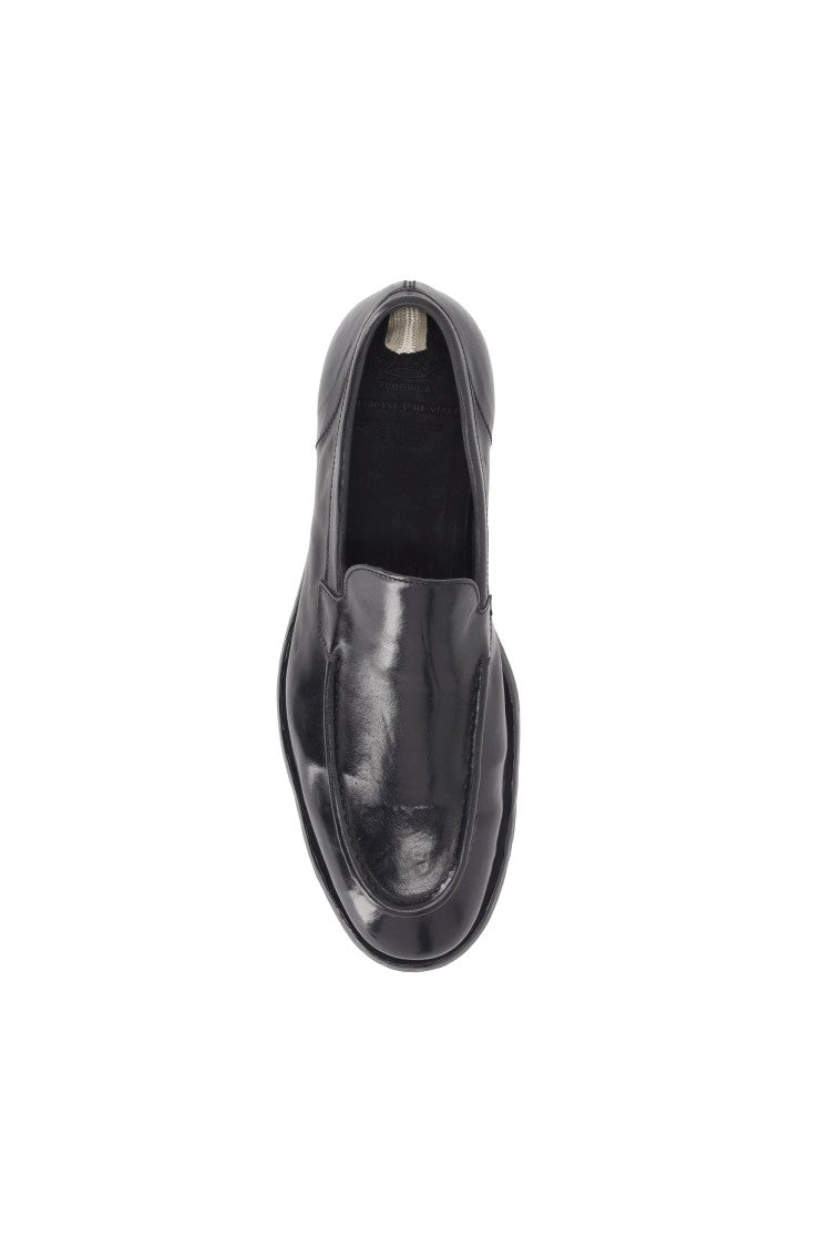 Officine Creative Sound 005 Handcrafted Unlined Leather Loafers