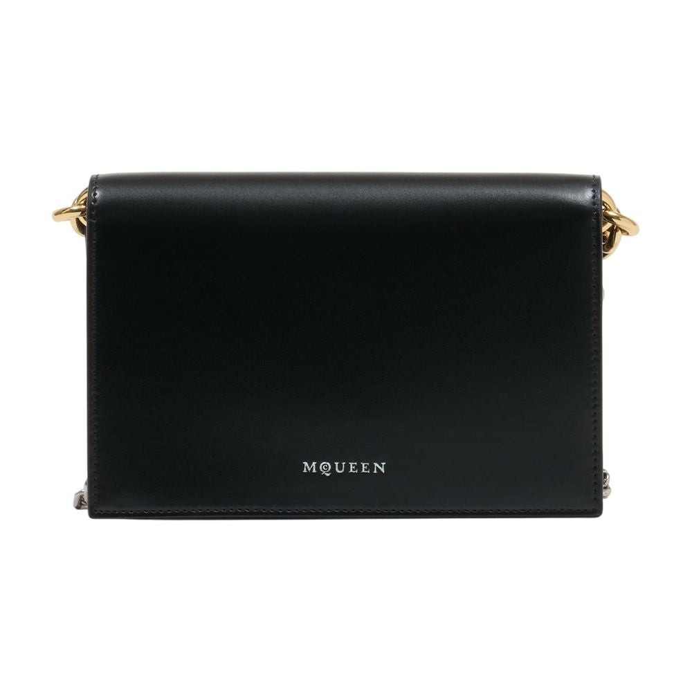 Alexander Mcqueen Small Skull Crossbody Leather Bag
