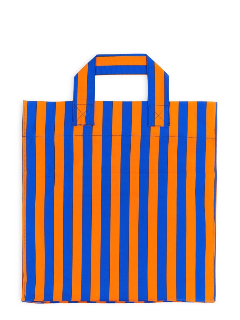 Sunnei Rectangular Striped Shopper Bag