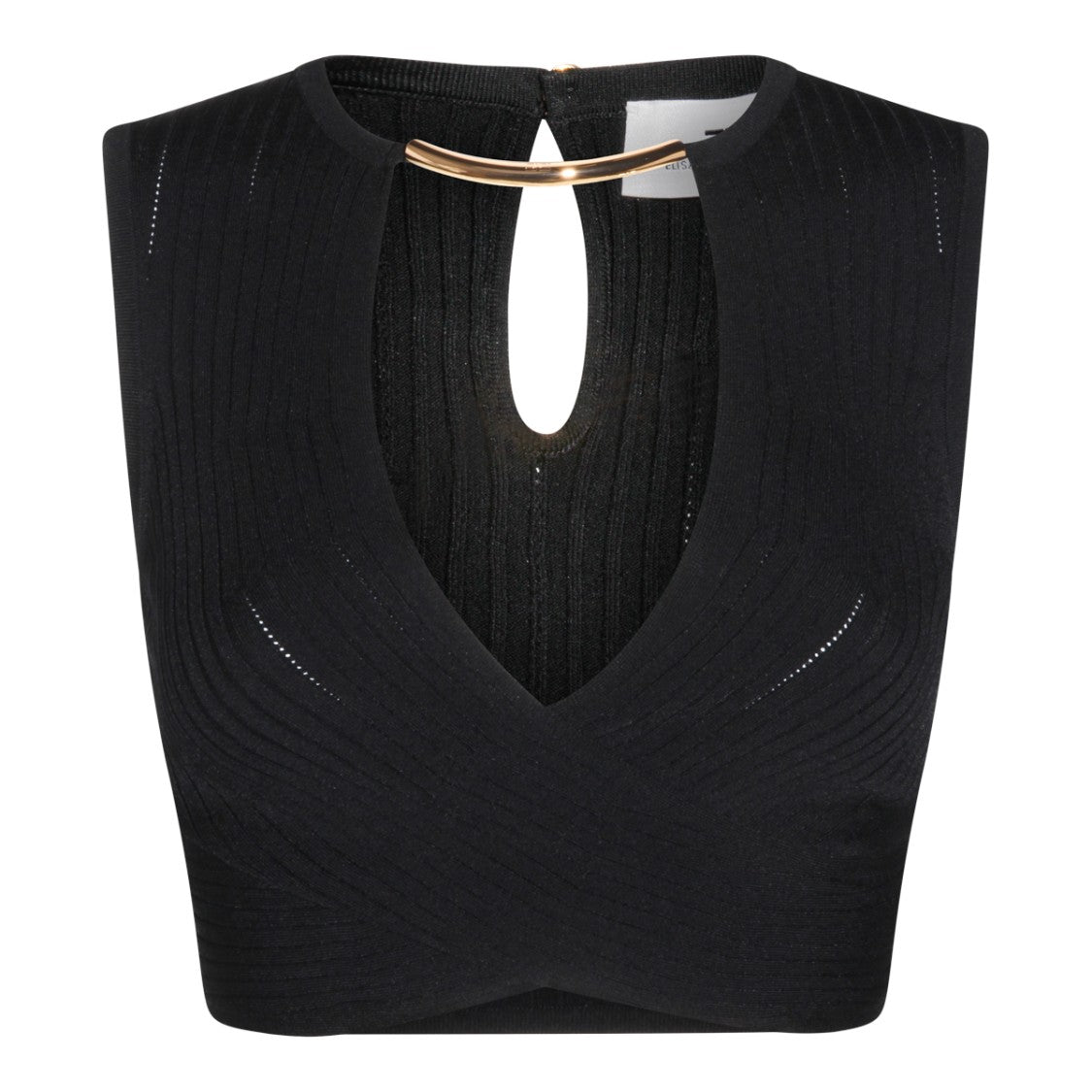 Elisabetta Franchi Refined Black Top