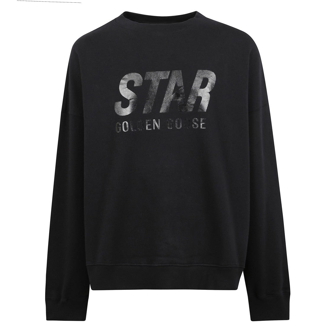 Golden Goose Black Boxy Fit Sweatshirt