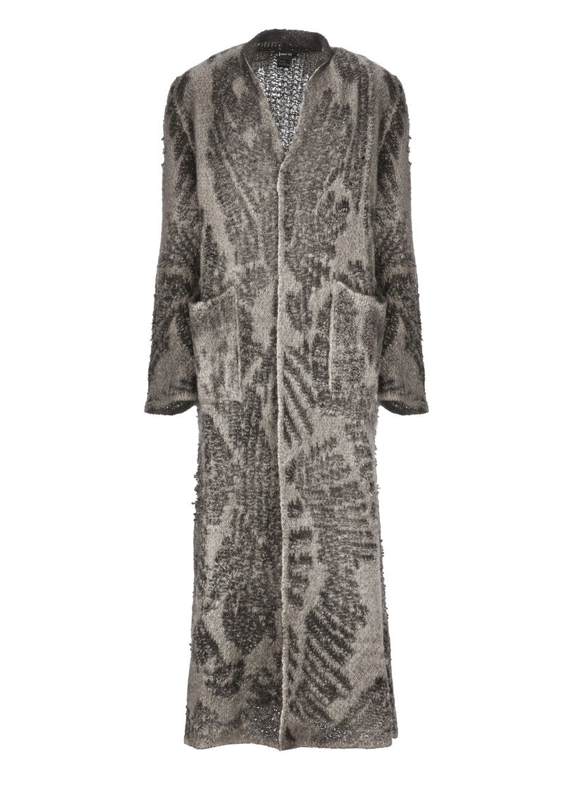 Avant Toi Wool And Cashmere Long Cardigan