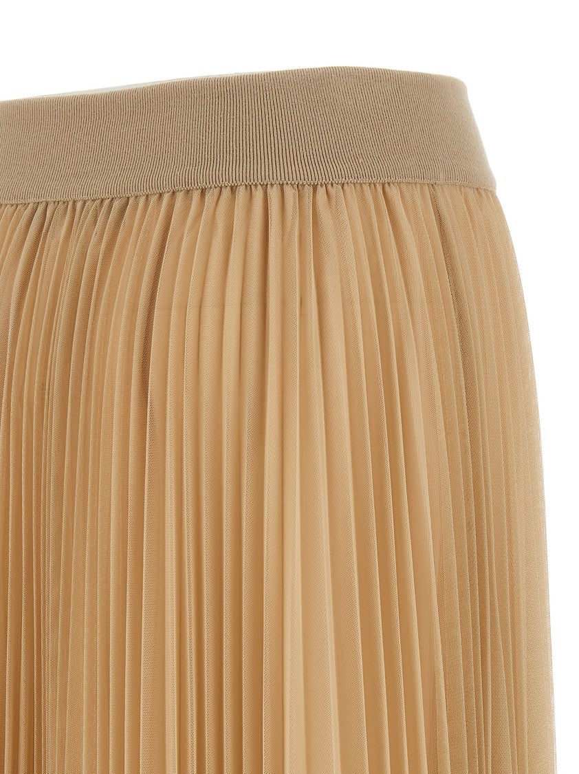 Fabiana Filippi Midi Skirt In Pleated Tulle