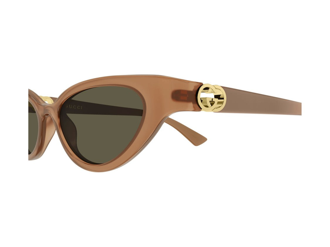 Gucci Glossy Brown Gg2194s Cat-Eye Sunglasses