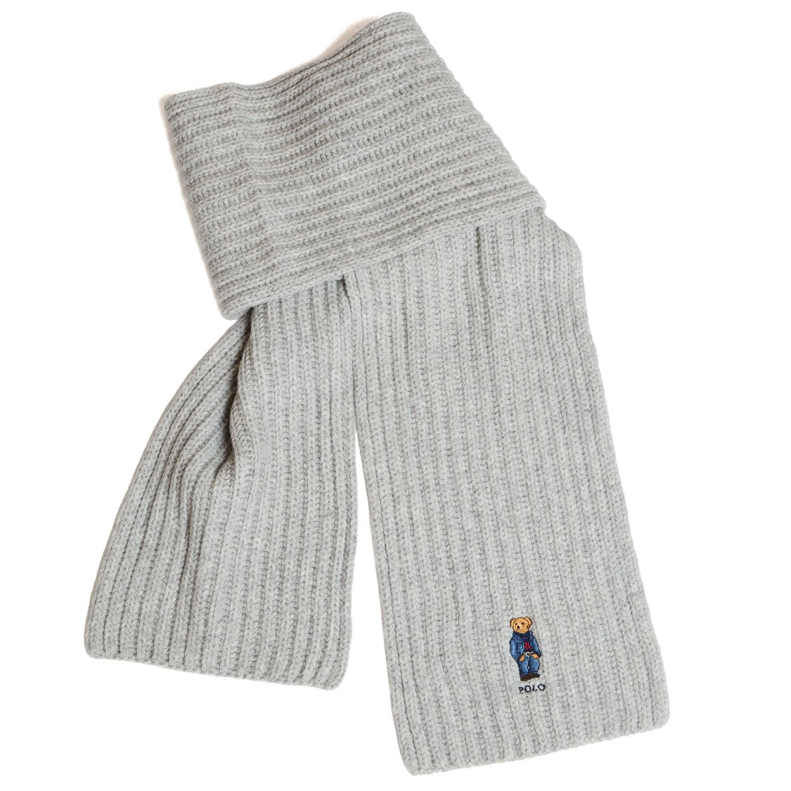 Polo Ralph Lauren Polo Bear Ribbed Scarf