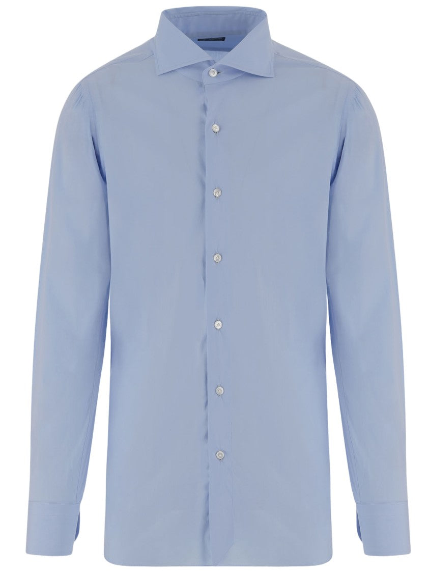 Finamore Stretch Cotton Blend Shirt