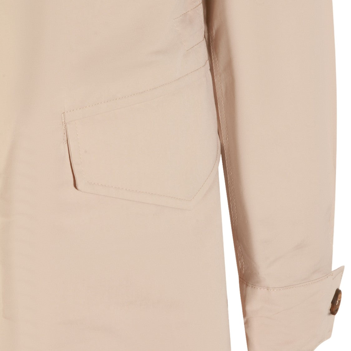 Eleventy Tailored Sand Jacket With Structured Collar