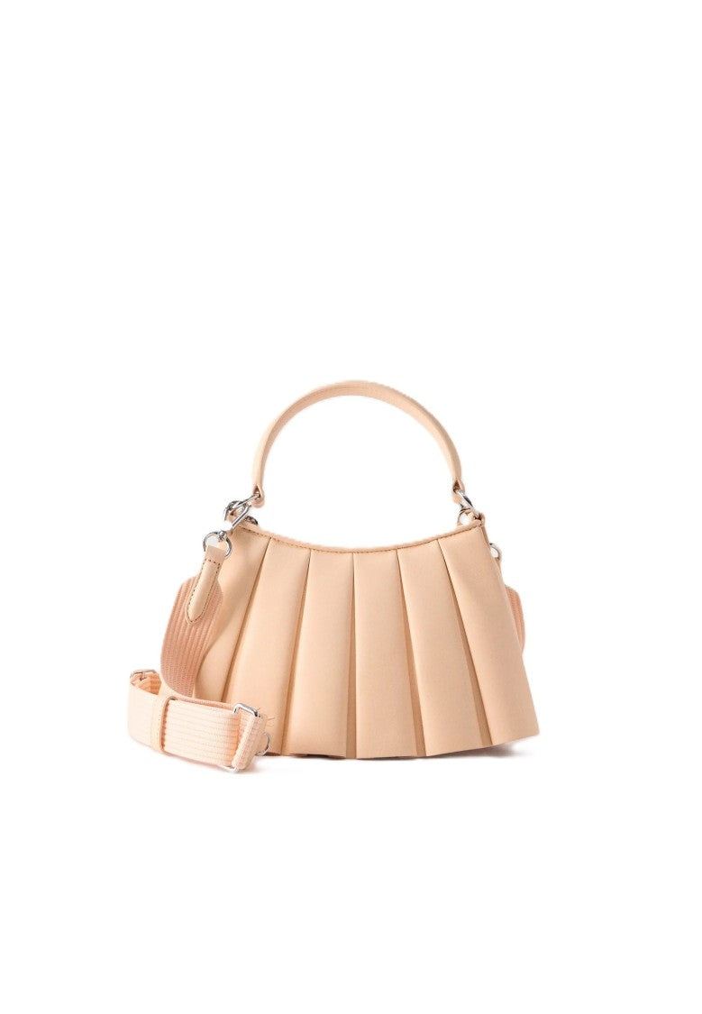 Lacoste Pink Lenglen Leather Shoulder Bag