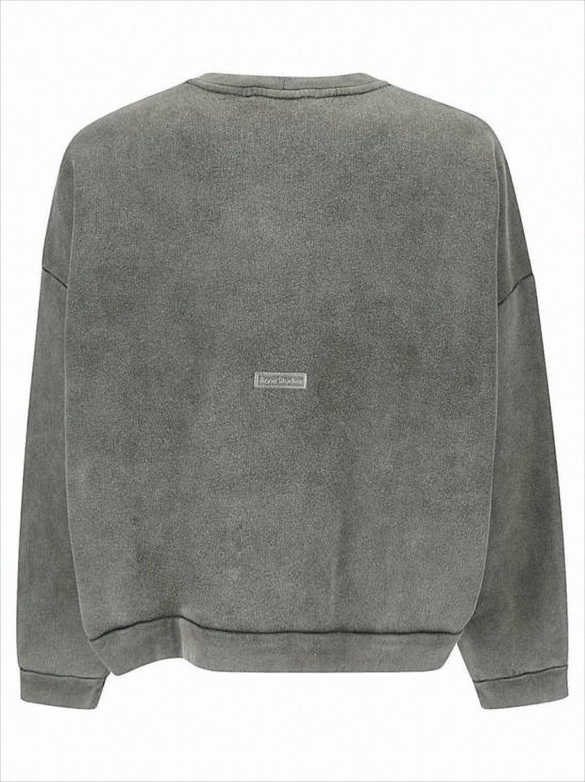 Acne Studios Relaxed Fit Crew Neck Long Sleeve Shirt