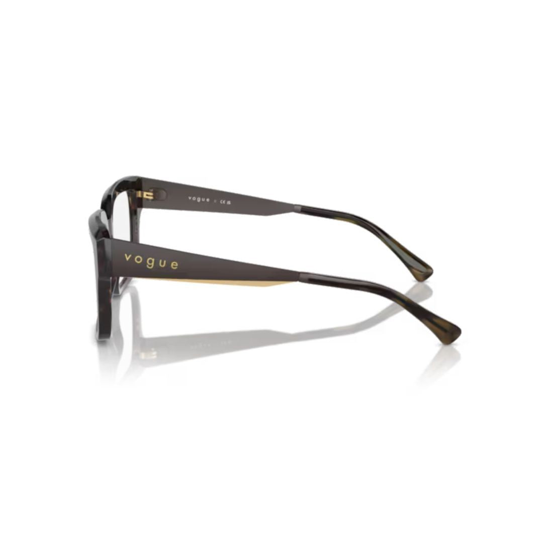 Vogue 0Vo5559 Square Tortoiseshell Frame Eyeglasses