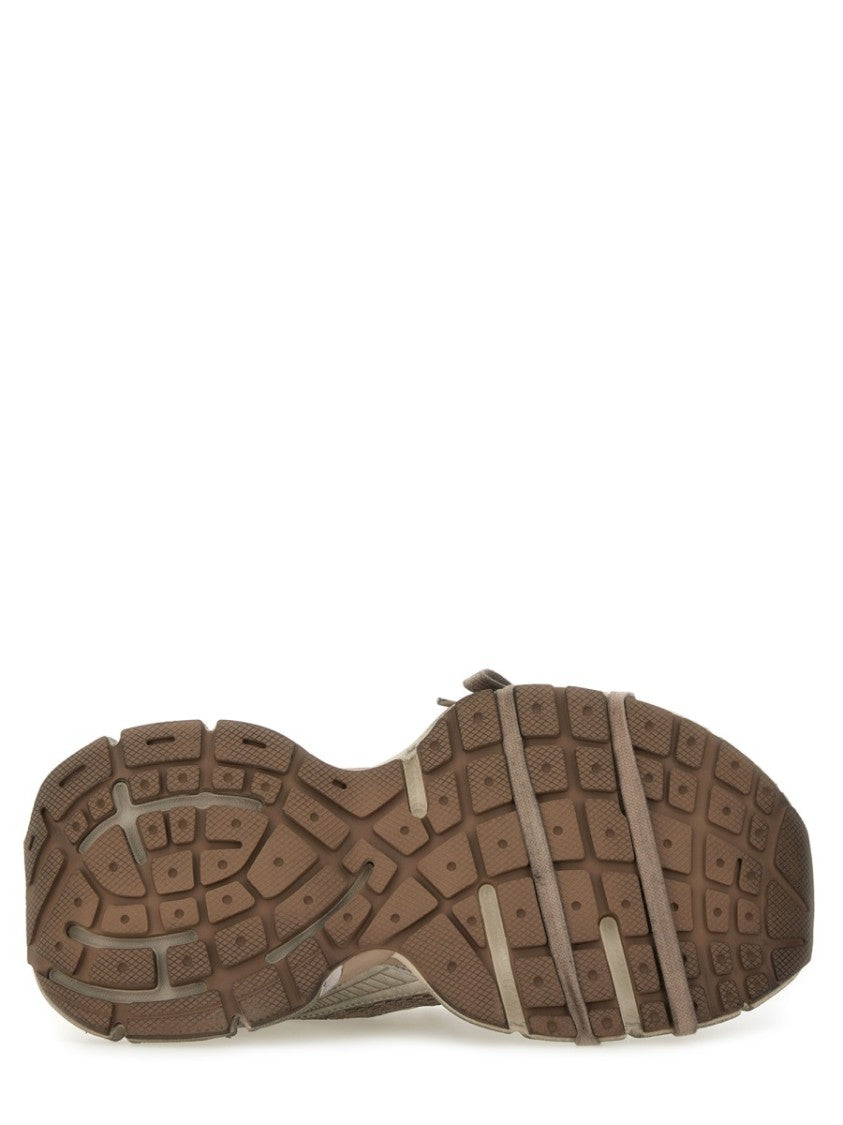 Balenciaga Layered White Chunky Sneakers With Modern Design