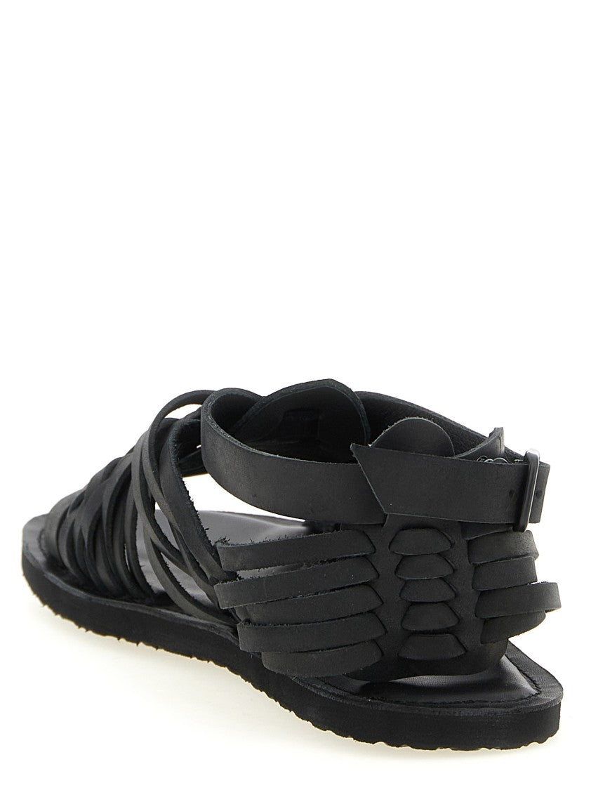 Yohji Yamamoto Braided Leather Sandals