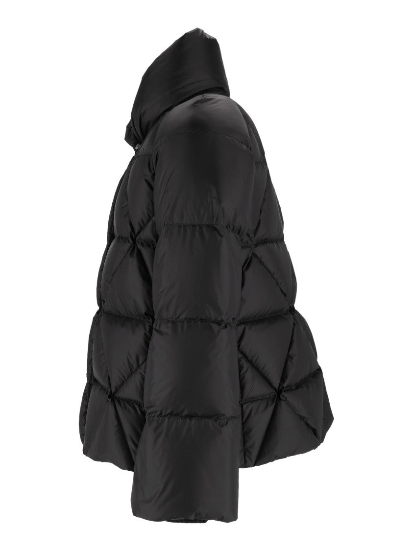 Fay Down Puffer Jacket With High Collar And Raglan Sleeves