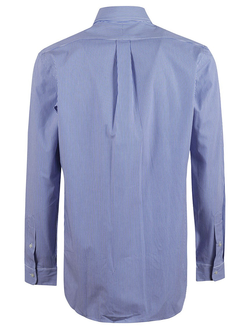 Polo Ralph Lauren Blue/White Striped Cotton Sport Shirt