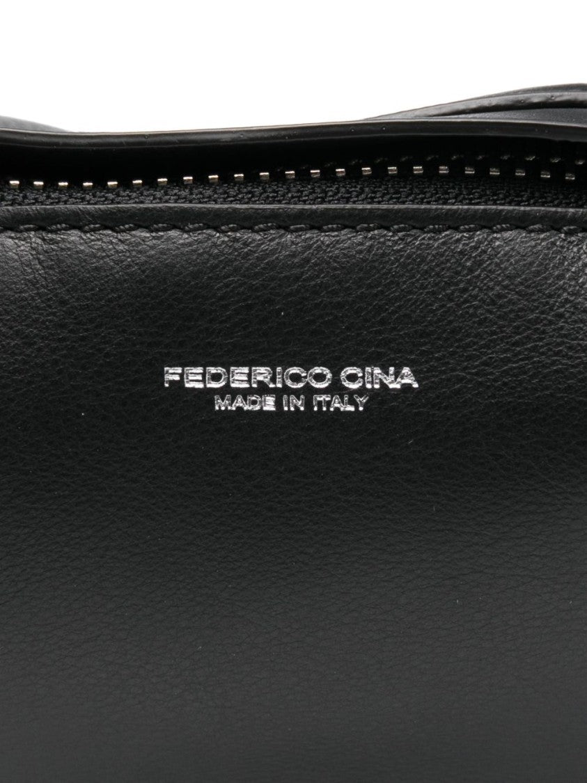 Federico Cina Calfskin Clutch Handbag