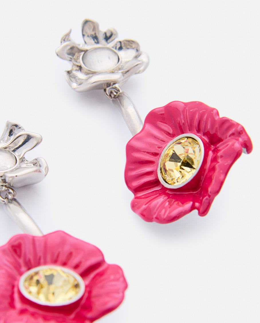 Marni Multicolor Flower Pop Dangle Earrings
