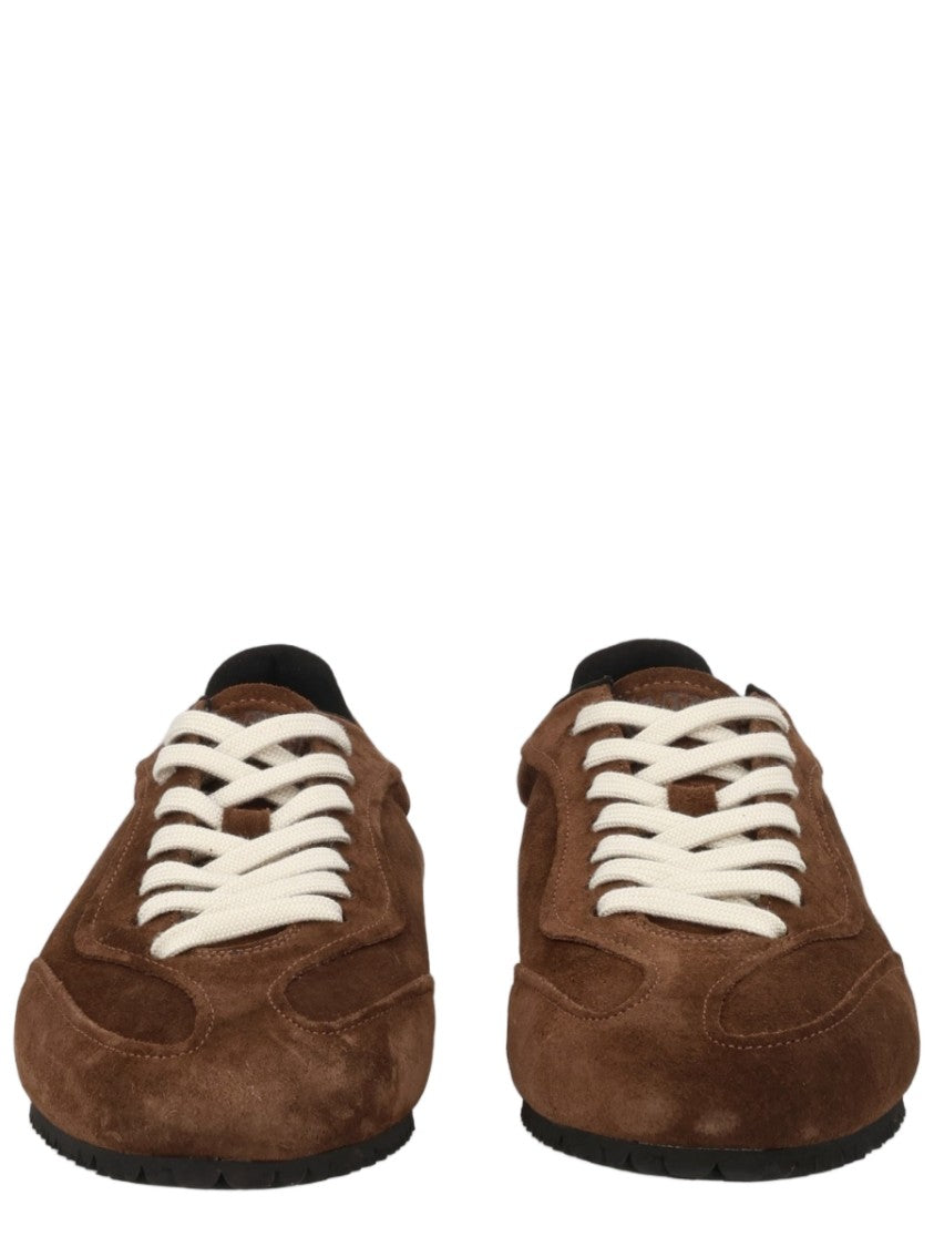 Axel Arigato Daze Runner Textured Sole Suede Sneakers