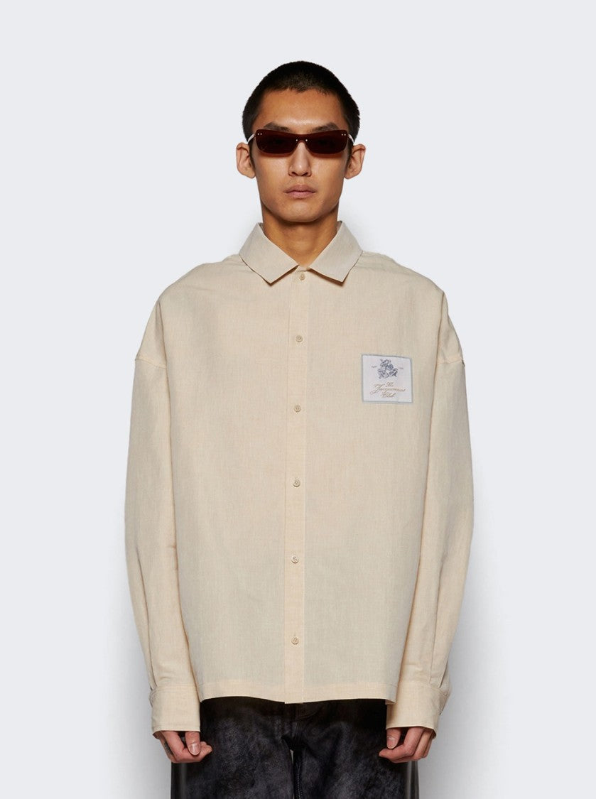 Jacquemus La Chemise Atelier Halter Off White