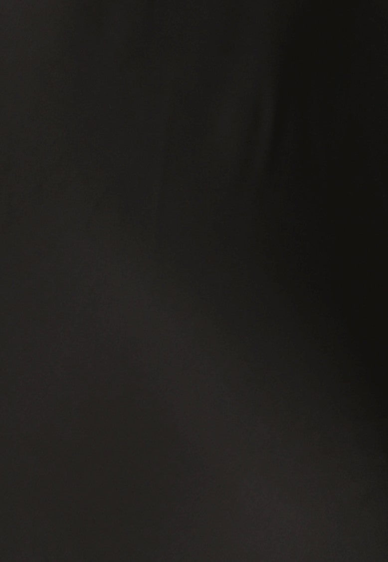 Lauren Black Recycled Polyester Satin Maxi Skirt