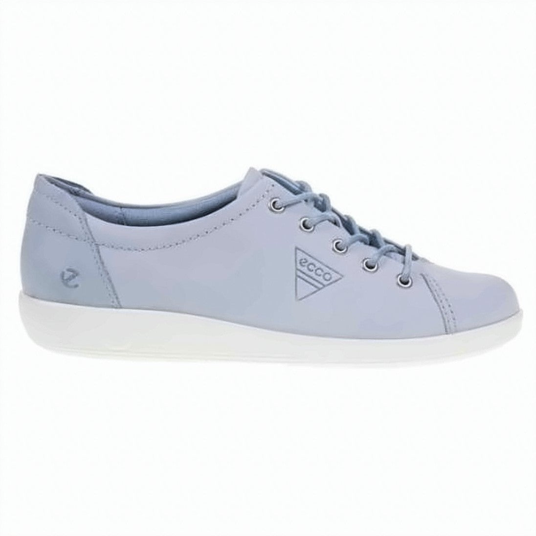 Ecco Low-Profile Nubuck Sneakers With Lace-Up Front And Minimalist Aesthetic