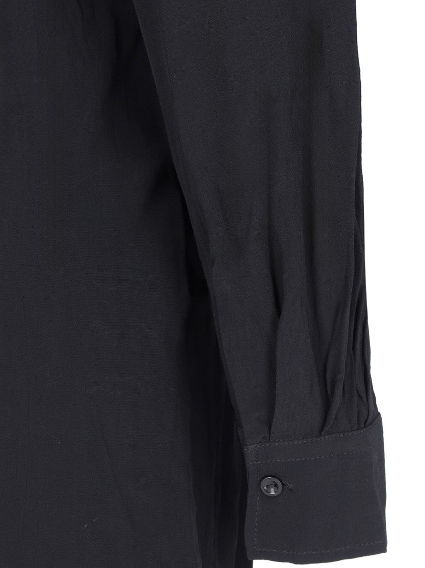 Isabel Marant Étoile Lace Mini Dress In Black Viscose Crepe