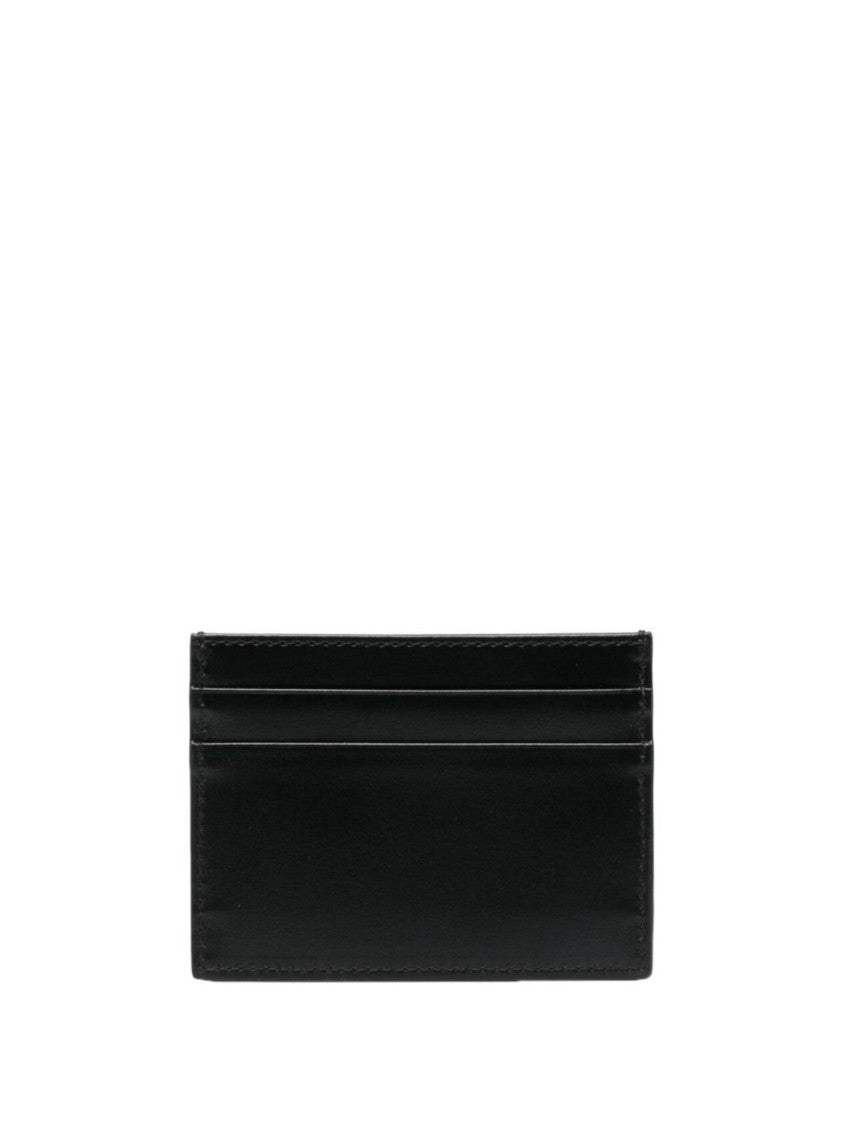 Dolce & Gabbana Rectangular Black Calf Leather Card Holder