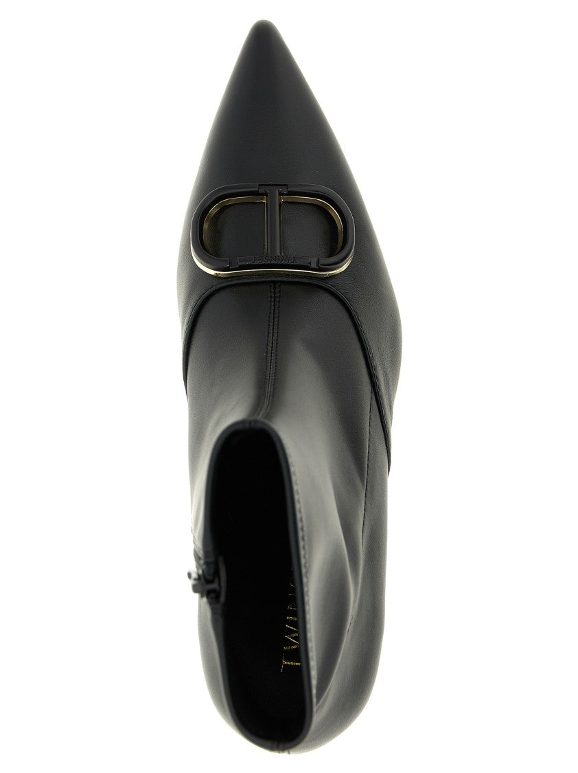 Twin-Set Oval T' Ankle Boots