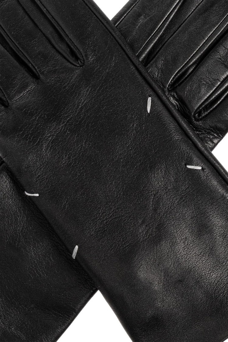 Maison Margiela Four Stitches Gloves – Black