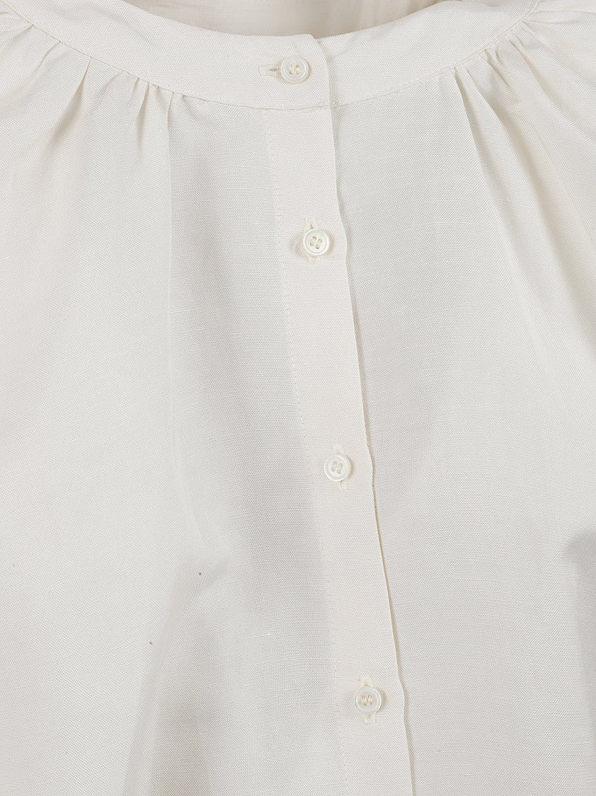 Fabiana Filippi Relaxed White Button-Down Shirt