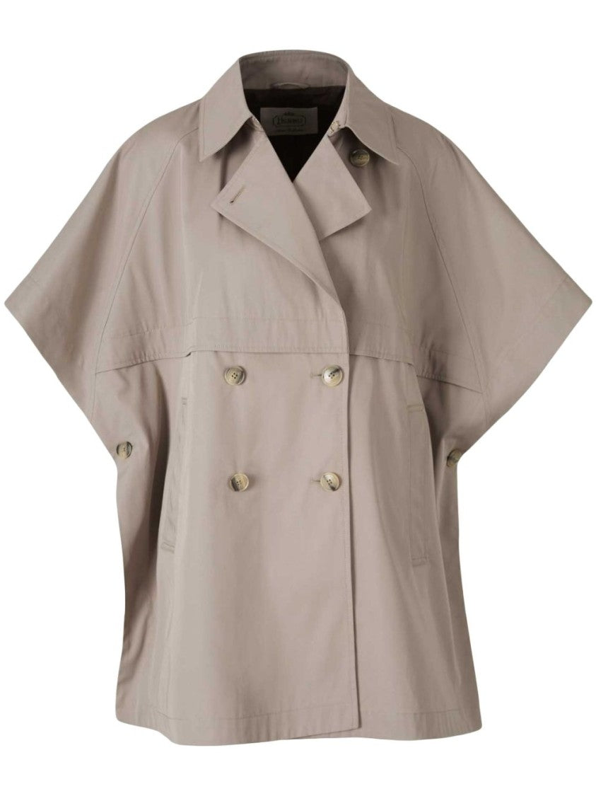 Herno Dove Grey Tawny Coat
