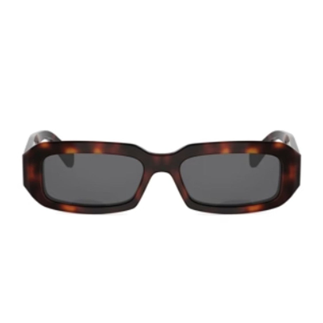 Celine Havana Triomphe Acetate Rectangular Sunglasses
