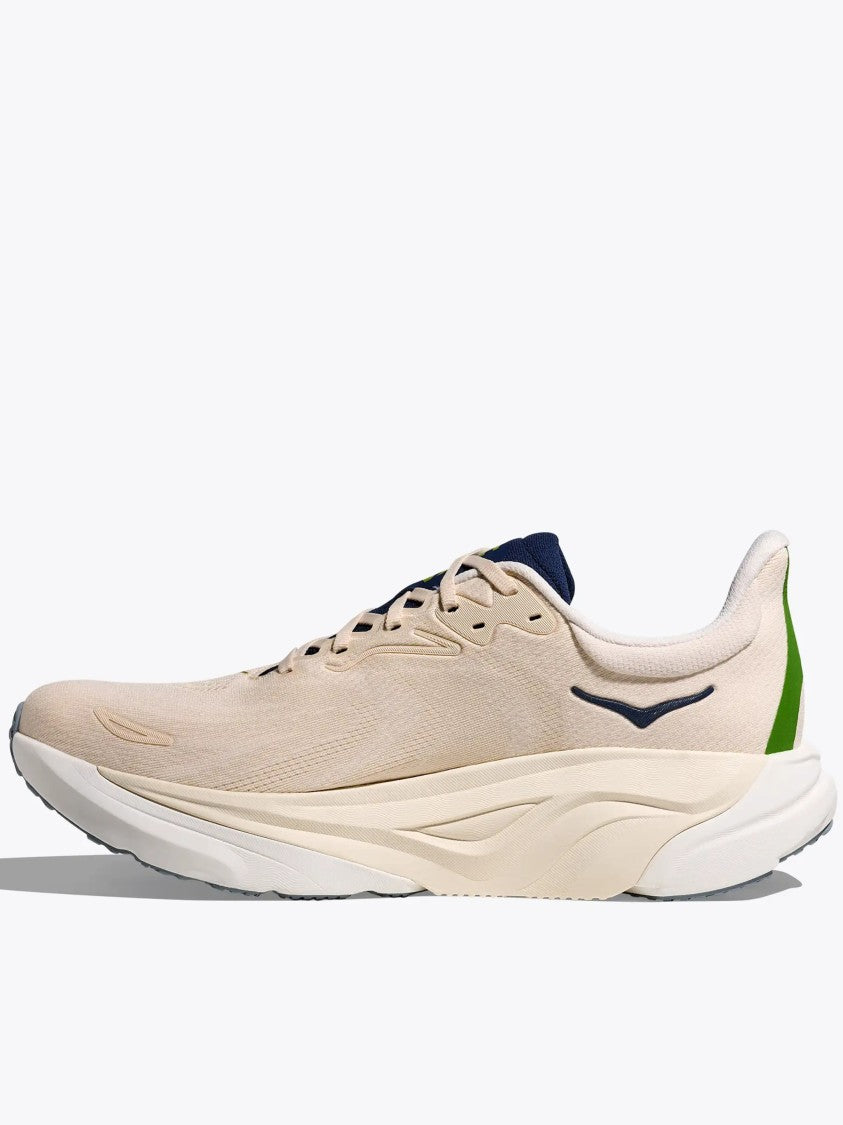 Hoka Beige Arahi 8 Cushioned Running Sneakers